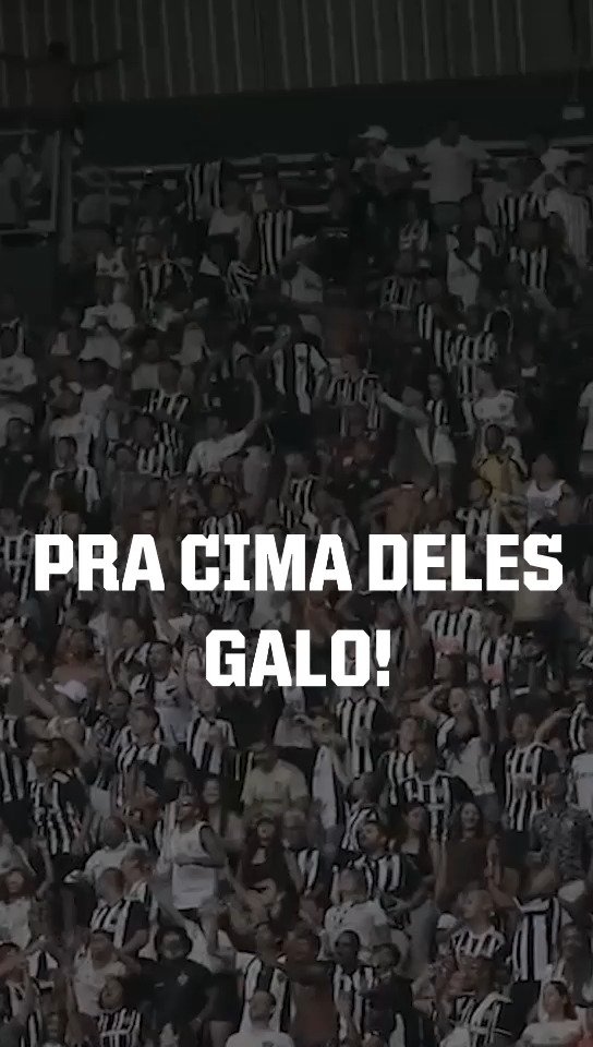 Para manter a invencibilidade em CASA e virar a chave da temporada! 🔑🏠🐓 Vamos JUNTOS em busca da classificação! 🖤🤍 🎟️ Garanta seu ingresso: