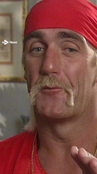 Wrestling legend Hulk Hogan had a message for children across Scotland when he appeared on Scotland Today in 1993.