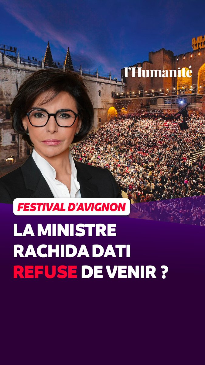 Rachida Dati s'est rendue à Avignon... sans aller au Festival d'Avignon, une première pour une ministre de la Culture depuis plus de dix ans. En réaction, le monde du spectacle dénonce les coupes budgétaires qui impactent la culture