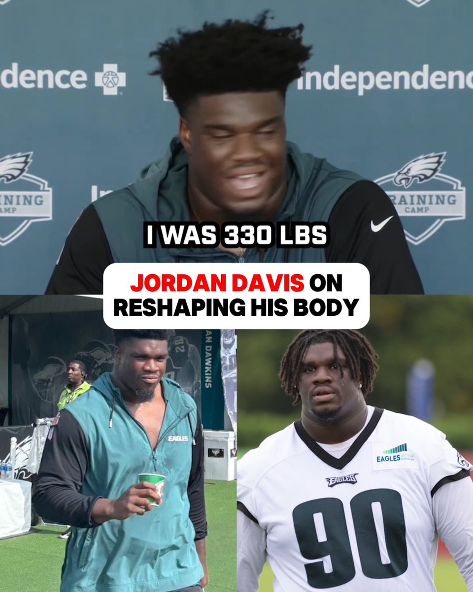 "I'm glad y'all see the progress" 👀 Jordan Davis speaks on his incredible weight loss 👏