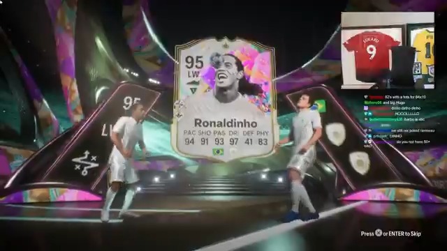 I PACKED RONALDINHO!!!!