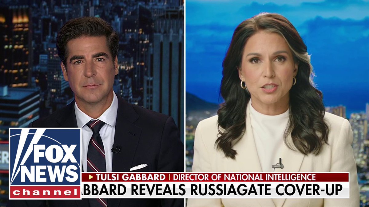 'FALSE INTEL': Gabbard explains how she found evidence of Russiagate cover-up
