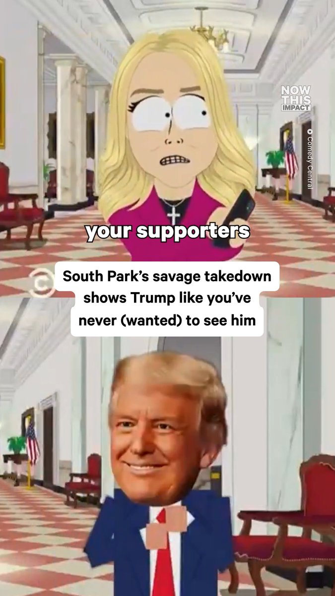 ‘South Park’ went there.