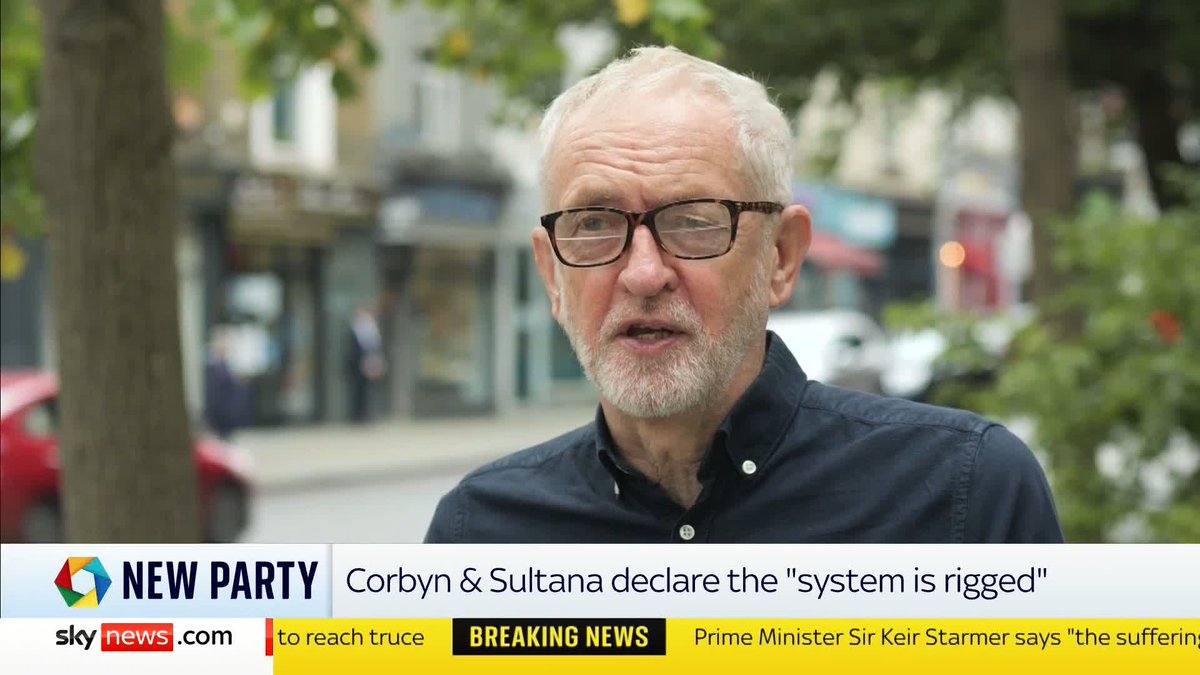 "If you've got a good suggestion, bring it on." Independent MP @JeremyCorbyn tells Sky's @SerenaBarkSing that he is encouraging people to contribute ideas for what to name his new political party. #PoliticsHub 📺 Sky 501, Virgin 602 and Freeview 233