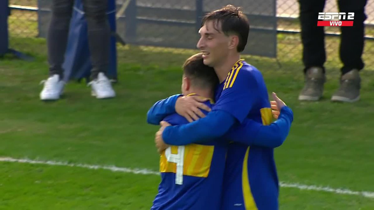 #Reserva | El GOL de VALENTINO SIMONI para el 1-0 de #Boca ante Unión en el #TorneoProyección.