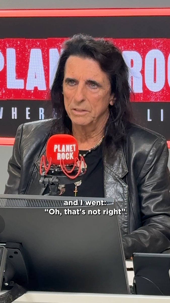 "I went: 'Oh that's not right'" - speaking to Planet Rock tonight, Alice Cooper tells us his shocked reaction on hearing that Ozzy Osbourne had died