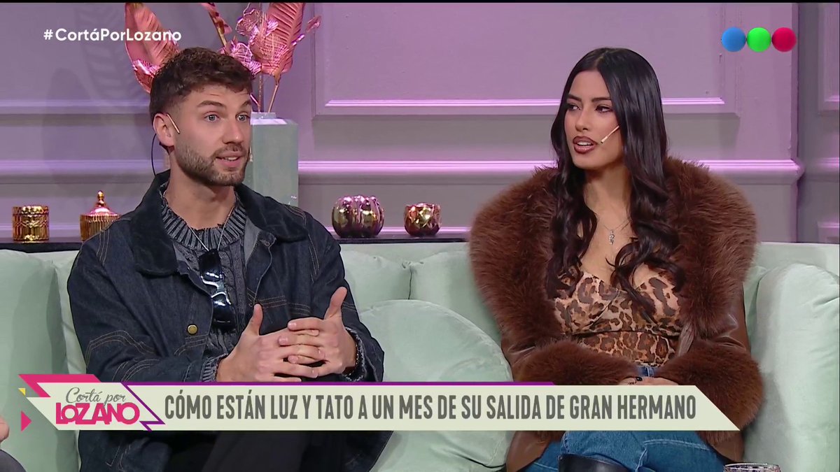 👋 Nos visitan Tato y Luz a un mes de la final de #GranHermano 😃 ¿Cómo les cambió la vida? Mirá #CortaPorLozano en vivo en 📺