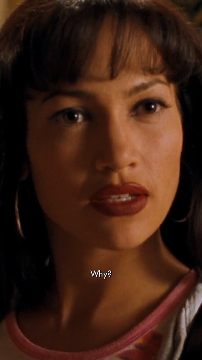 Handled that with class and then went and made history. Gregory Nava's SELENA (1997), based on the life of "Queen of Tejano Music" Selena Quintanilla-Pérez and starring Jennifer Lopez, Edward James Olmos, Jon Seda and Constance Marie.