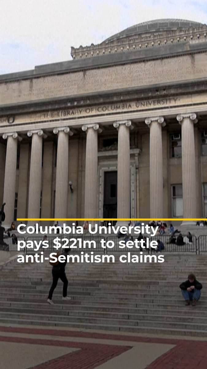 Columbia University will pay $221m to settle accusations by the Trump administration that it failed to police anti-Semitism on campus. Critics say the deal threatens academic freedom and sets a dangerous precedent.