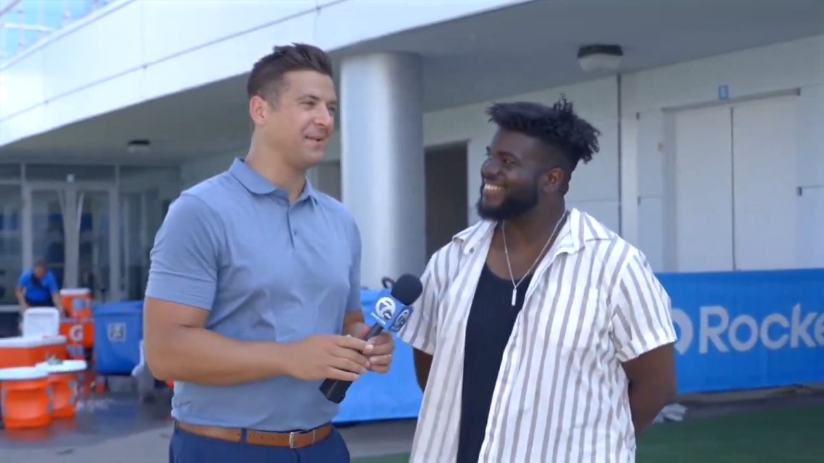 INTERVIEW: Talking Lions training camp with The Athletic's @Colton_Pouncy. On Goff's weapons, the secondary, and the defense as a whole: "For a while, they were playing like a Top-5 defense last year," he said. "They've added to it... this can be a really nasty, nasty defense."