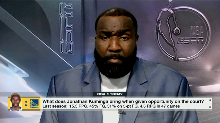 "That's what the Warriors need to do. They need to value this young man because he's elite." Kendrick Perkins shares his thoughts on Jonathan Kuminga ✍️