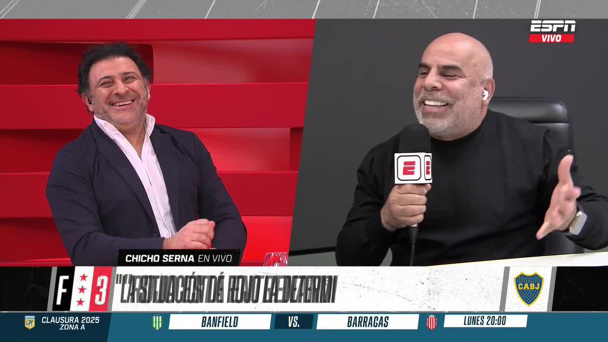¿QUIÉN PEGÓ MÁS? ¡GRAN REENCUENTRO ENTRE ASTRADA Y SERNA! 📺 No te pierdas #ESPNFútbol3 en vivo por #DisneyPlus
