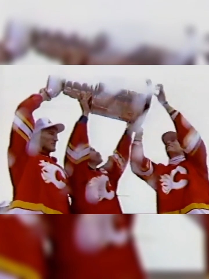 The #Flames 1989 championship team was absolutely stacked 🔥 (🎥: bmuz | YouTube)