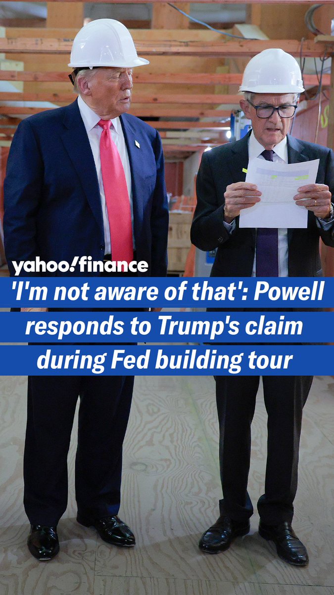 President Trump and Fed Chair Jerome Powell clash over Fed renovations: