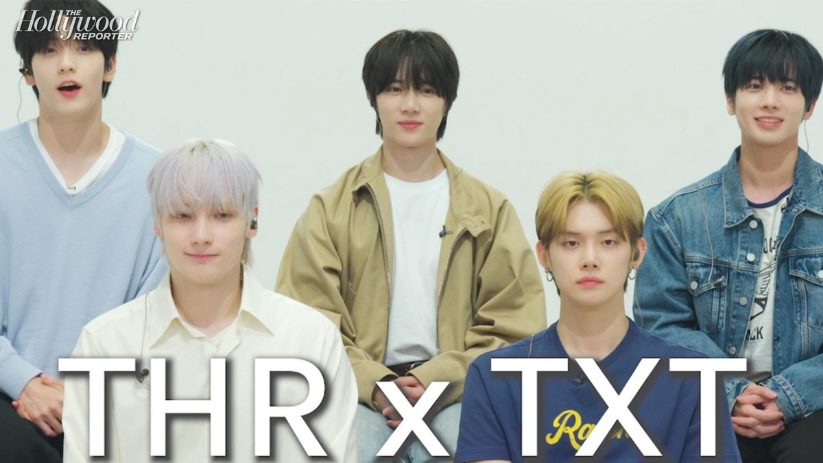 K-pop stars Tomorrow X Together chat with THR about their latest studio album, 'The Star Chapter: Together.' The five-member boy group, also referred to as #TXT, discuss including solo songs for each member, how they feel they've changed since their debut and more.