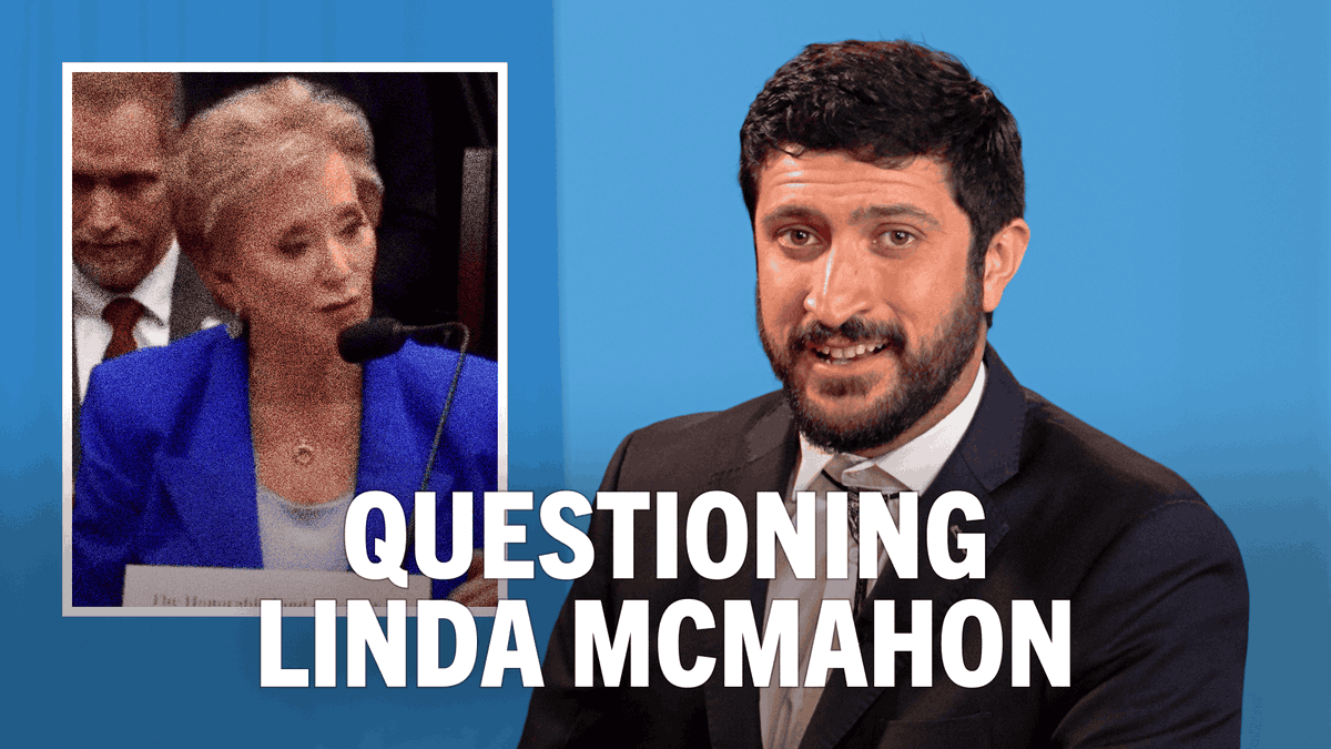 Rep. Greg Casar on Trump’s Secretary of Education: “If you already have a couple of yachts, do you really need a third one?”