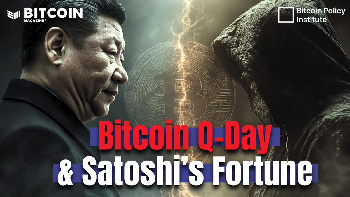 WATCH: Bitcoin's Q-Day - The Geopolitics of Quantum Computing and Capital | The Bitcoin Policy Hour Ep. 13 🗺️ On Satoshi's coins, assessing quantum risks to Bitcoin, and the nation-state game theory of quantum security research. Feat. Matthew Pines, Zack Shapiro and Zack Cohen of 🏛️ 00:00 - Intro + Crypto Week Recap 07:45 - Political Dynamics and Future of Crypto Bills 12:15 - White House Crypto Report and the SBR 16:42 - Order of Operations for Market Structure and BRCA 18:34 - Quantum Computing Summit and Bitcoin Implications 25:17 - Technical Progress and Timelines in Quantum Computing 30:21 - Quantum Threats to Bitcoin and Migration Strategies 41:39 - Political Economy and Strategic Importance of Quantum Risk for Bitcoin 43:26 - BPI's Role and Government Interest in Quantum and Bitcoin 47:03 - Risk Assessment and Market Perception of Quantum Threat 52:00 - Policy Implications and Institutional Considerations for Quantum Migration 53:47 - Closing Remarks Watch on: 🔗 YouTube: 🔗 Rumble: 🔗 Spotify:
