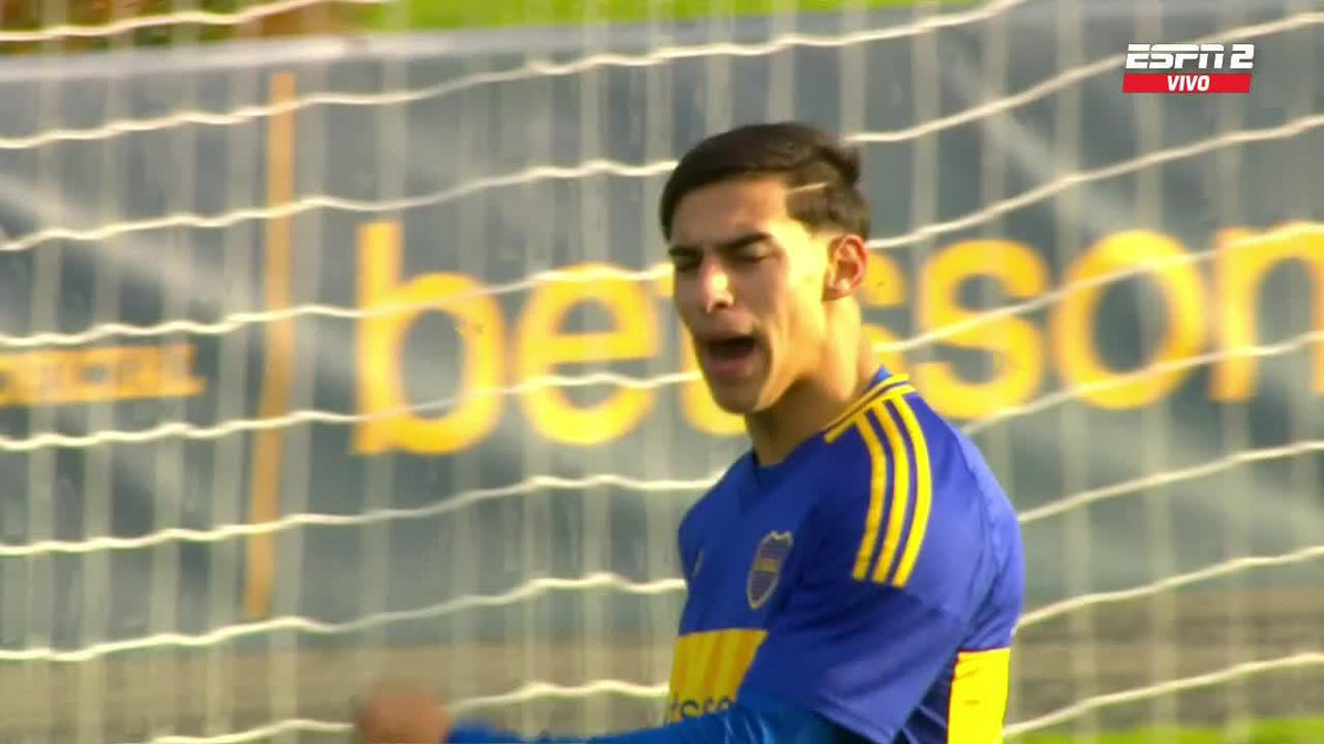 #Reserva | El GOL de GONZALO GELLINI para el 3-0 de #Boca ante Unión.