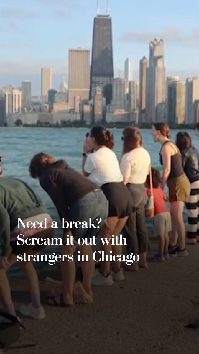 Sometimes, you just need to scream. Across the river and out into the void, this Chicago scream club gathers every Sunday evening to let out their weekly angst with a bit of breath work and a big 'ol yell.