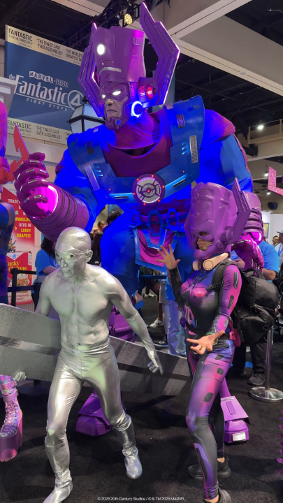 For every Fantastic Four, there's an even hungrier Galactus. #MarvelSDCC