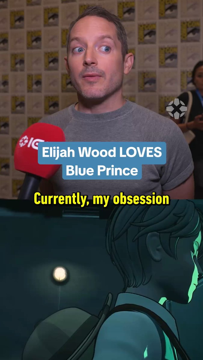 The Toxic Avenger star Elijah Wood reveals his latest gaming obsession at #SDCC : Blue Prince