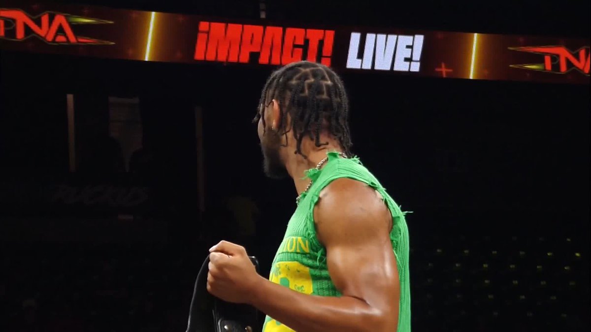 The NEW X Division Champion is IN THE HOUSE! LEON SLATER Watch #TNAiMPACT LIVE on TNA+: