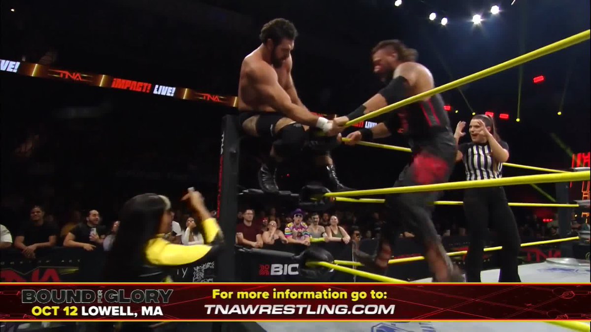 SUPERPLEX THROUGH THE CHAIRS! Jake Something Mance Warner Watch #TNAiMPACT LIVE on TNA+: