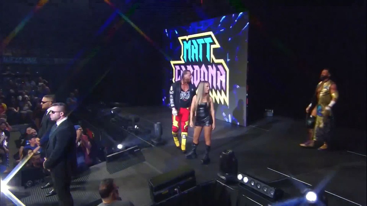 .Matt Cardona and Brian Myers battle The Great Hands RIGHT NOW on iMPACT! Watch #TNAiMPACT LIVE on TNA+: