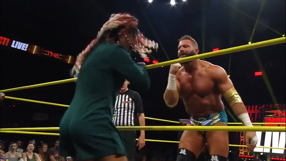 WHO WAS THAT!? Mustafa Ali Jason Hotch Skyzz Tasha Steelz Watch #TNAiMPACT LIVE on TNA+: