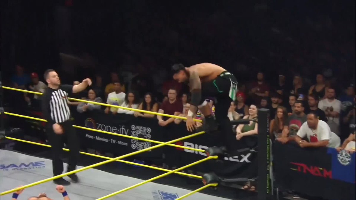 .Joe Hendry WILL NOT stay down! Watch #TNAiMPACT LIVE on TNA+: