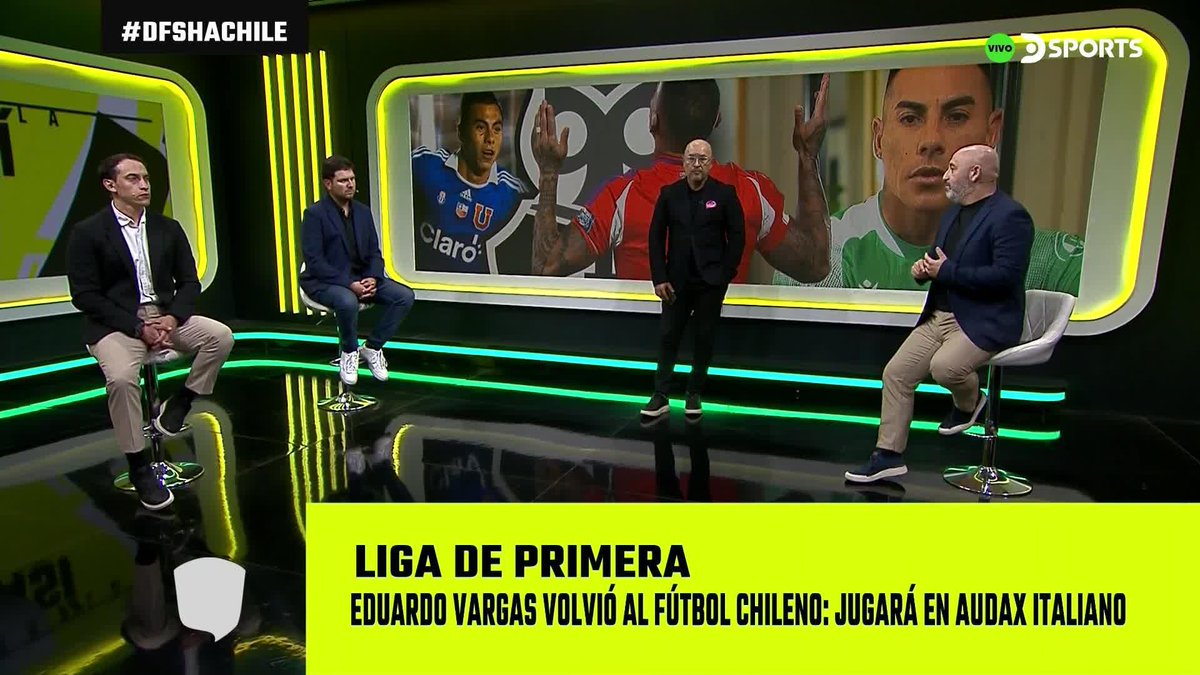 ¿EN QUÉ MOMENTO LLEGA EDUARDO VARGAS AL FUTBOL CHILENO? ⚽❌ ▶ El análisis de Rodrigo Vera H en #DFSHAChile acerca de la vuelta del delantero de la Generación Dorada al Campeonato Nacional.