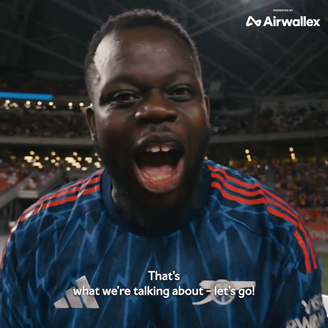 Arsenal vs AC Milan 🎬 🅰️ Assisted by Jakub Kiwior 🤩 Starring Bukayo Saka 🎙️ Narrated by Frimmy