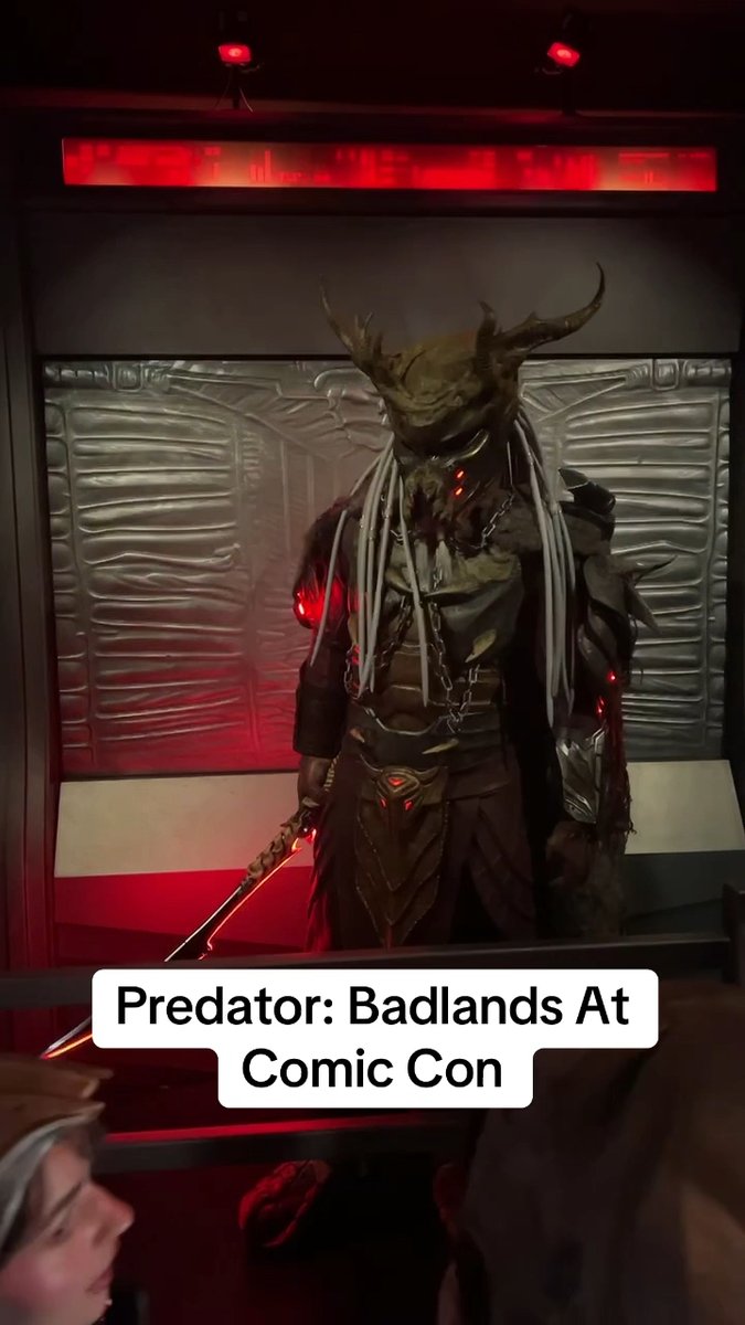 New look at the #Predator at #SDCC.