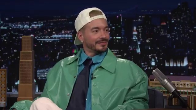 “He’s considered one of the biggest legends in salsa.” -J BALVIN on working with Gilberto Santa Rosa on “Misterio"! #FallonTonight