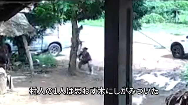 村に響く爆発音、思わず木にしがみつく人も タイ・カンボジア国境で衝突 12人死亡