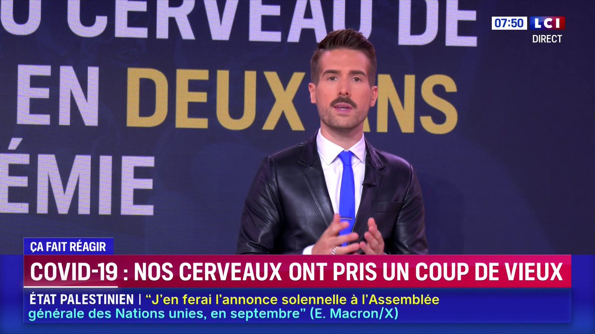 ➡️ Coivd-19 : notre cerveau a pris un coup de vieux ! 🧠 📺 Les explications de Guillaume Cérin