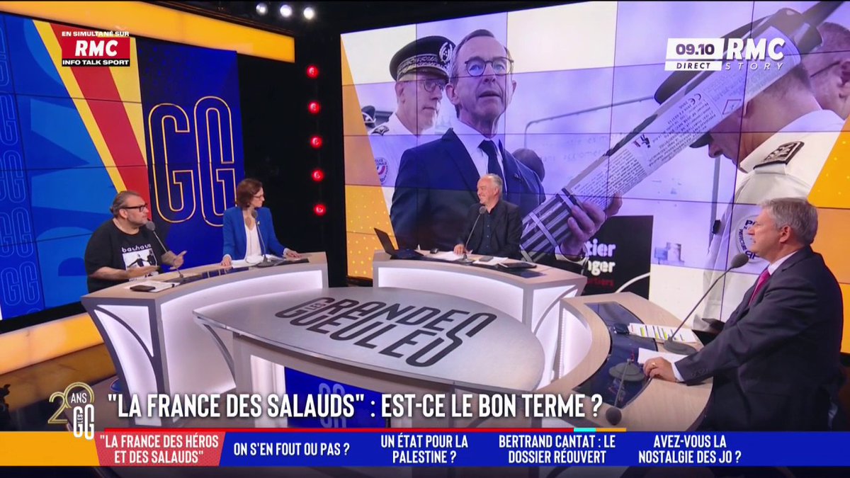 💥 Bruno Retailleau parle de "La France des salauds" "C'est un camp contre l'autre maintenant, c'est la France contre les anarchistes" Échange entre Emmanuel de Villiers et Bruno Poncet #GGRMC