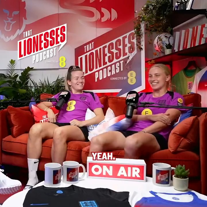 "I've loved every minute of it." ❤️ Aggie and Lauren Hemp join us on the latest episode of #ThatLionessesPodcast connected by EE, now available on Apple or Spotify 🎧