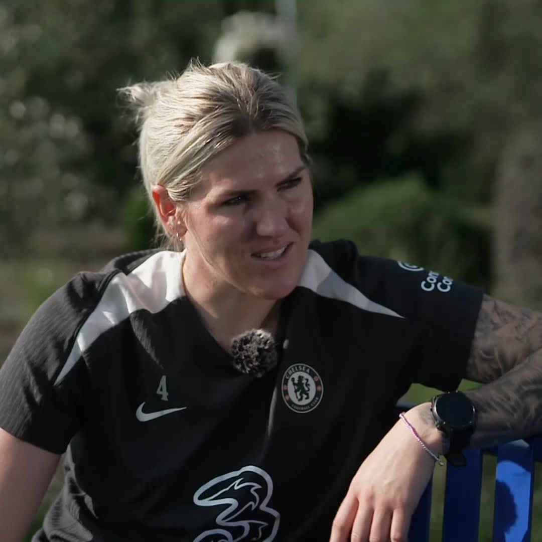 "The quadruple is always the aim..." 👀 Millie Bright says Chelsea are hungry for more and aiming for the quadruple 🏆