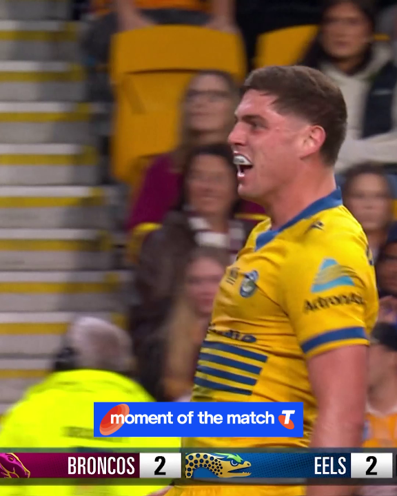 WHAT A TRY! 🤯 Telstra Moment of the Match