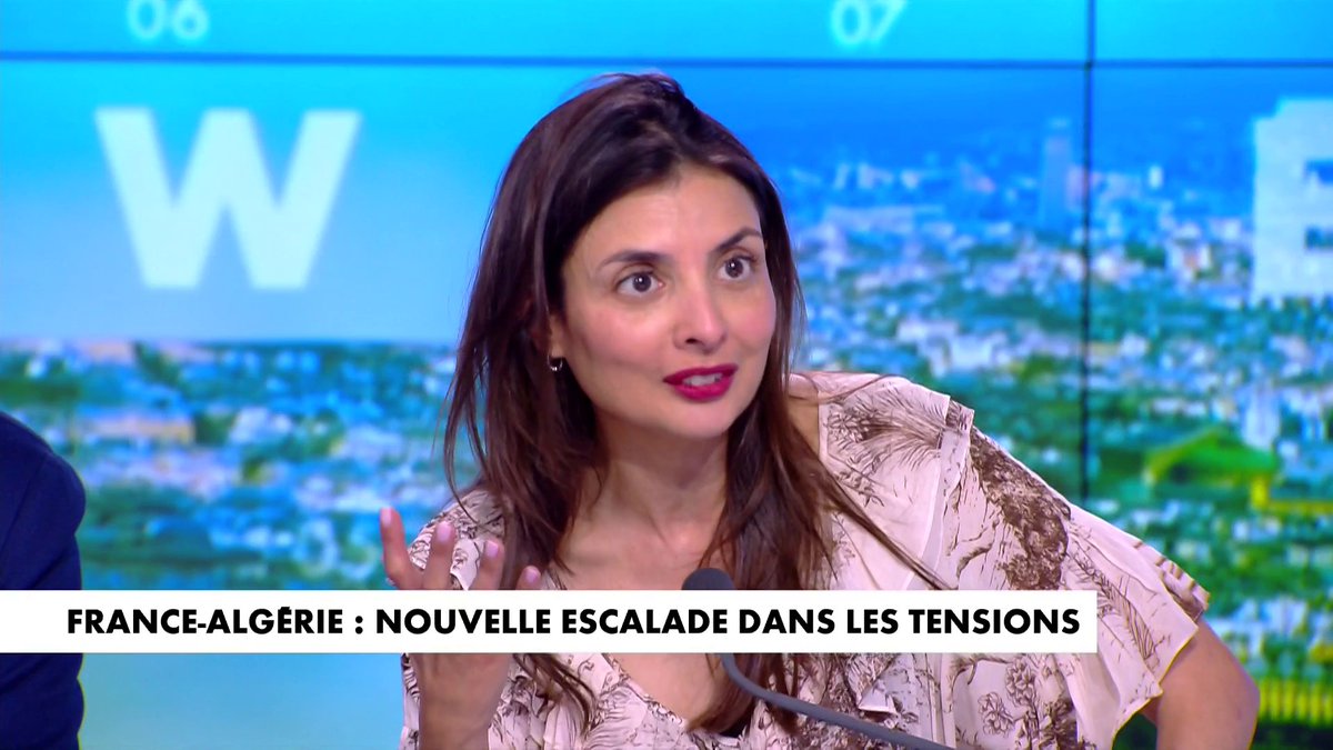 Najwa El Haïté, sur les tensions entre Paris et Alger : «Il faut que la France devienne carnivore», dans #MidiNews