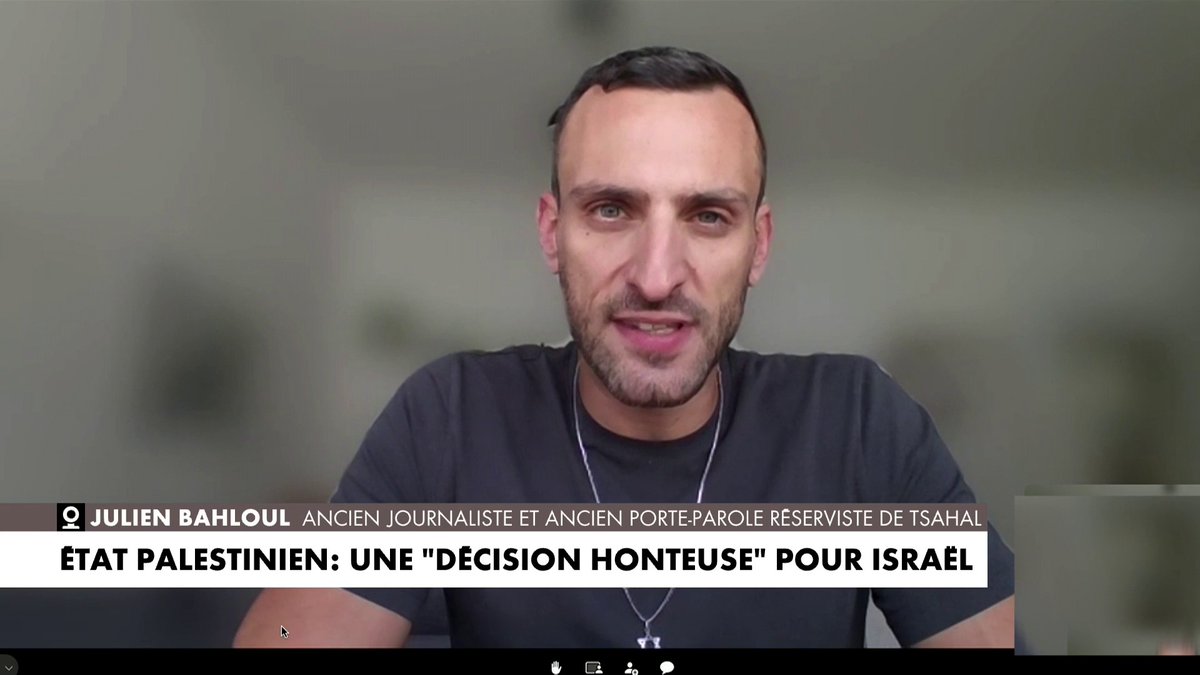 Reconnaissance de l’Etat de Palestine : pour Julien Bahloul, «le président Emmanuel Macron est du mauvais côté de l’Histoire», dans #MidiNews