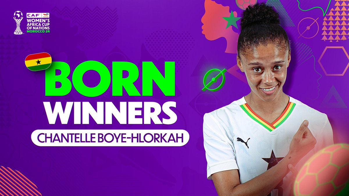 “She brought life into the world ,and never stopped shining.” Chantelle shares what it means to be a Born Winner. 🫶 #BornWinners | #TotalEnergiesWAFCON2024