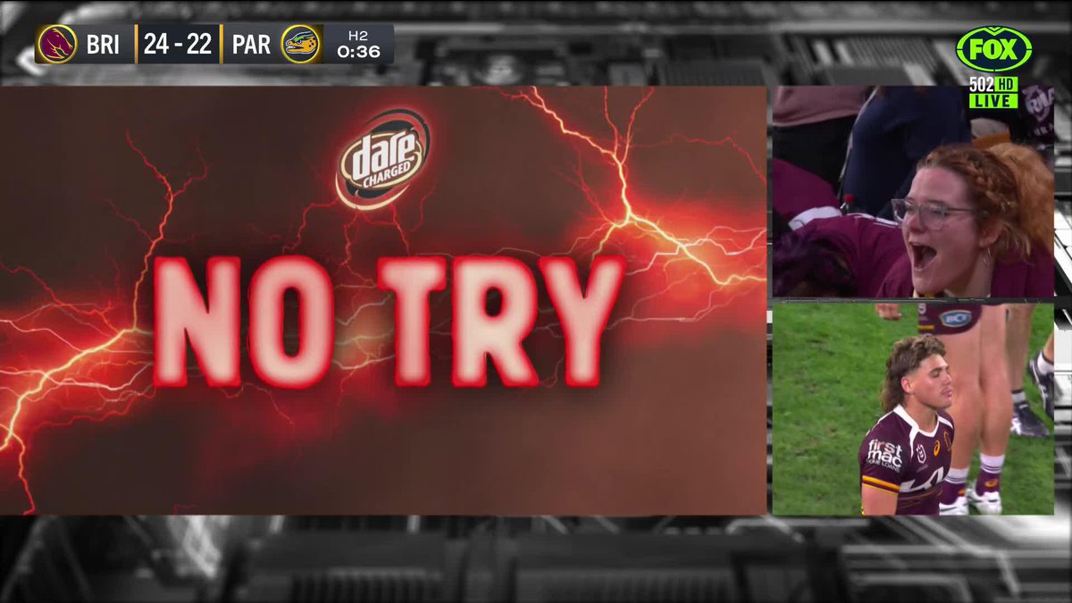 Reece Walsh ALMOST won it for the Broncos! 📺 Watch #NRLBroncosEels on ch.502 or stream on Kayo: ✍️ BLOG 🔢 MATCH CENTRE