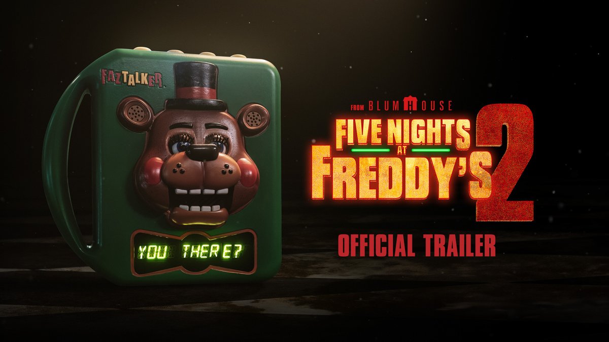 We’re not done with you. Five Nights at Freddy's 2 in theatres December 5