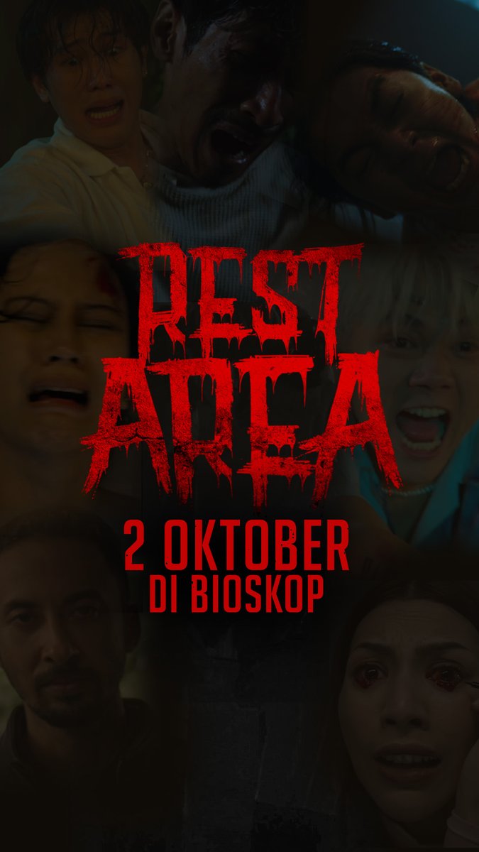 Cast reveal film REST AREA. Liat ada siapa aja di situ? 👀 2 Oktober di bioskop!