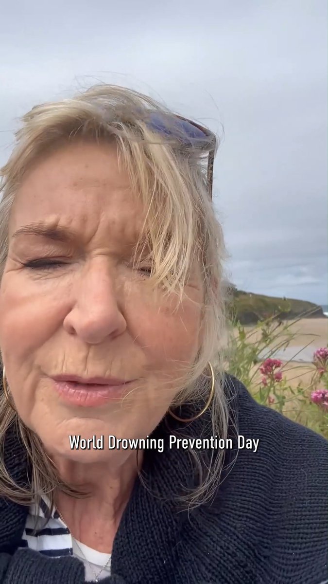 Listen to TV Presenter, Fern Britton 💙No tick but the real deal, and GB Olympic Rower, Helen Glover, talk through the key steps to #FindYourFloat this #WorldDrowningPreventionDay 🛟 Remember it. Practise it. Share it. #RNLI #RespectTheWater #DrowningPrevention #FloatToLive