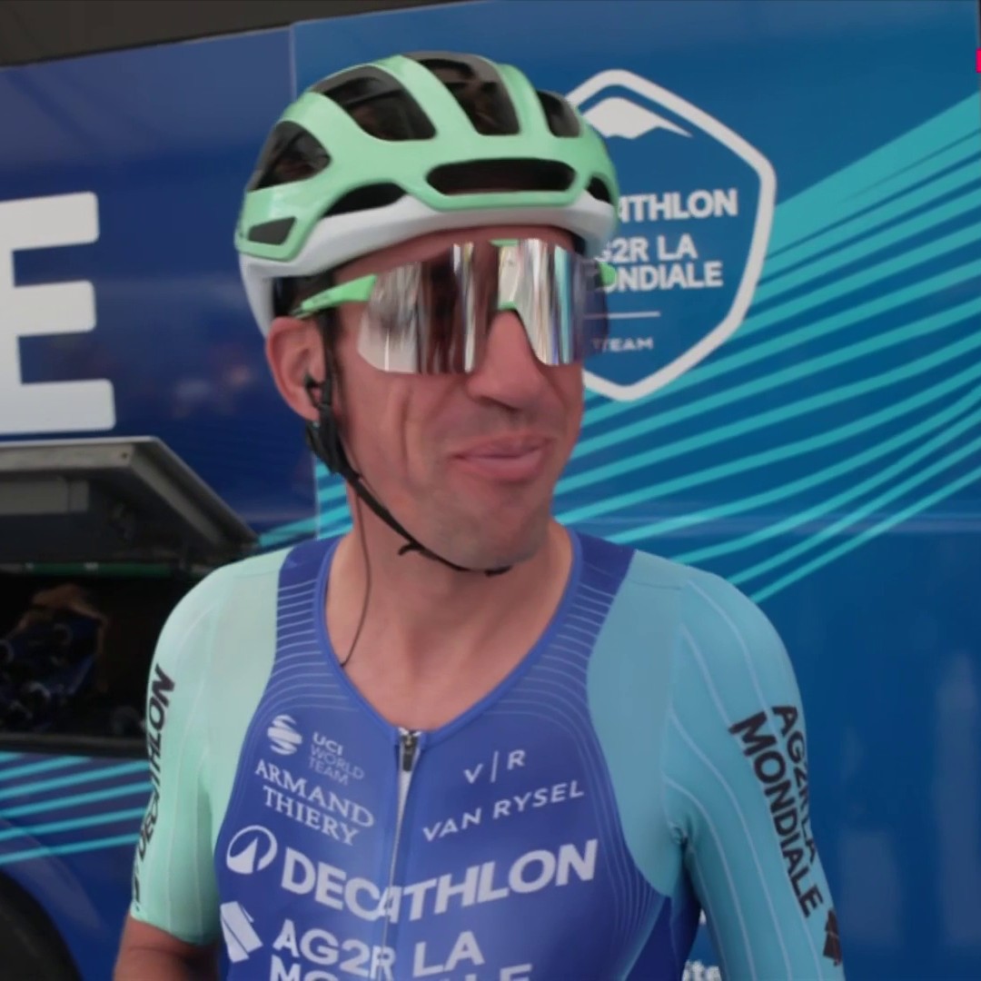 Merci pour le tacle Armirail Bruno &amp; pour l’invitation ! Hâte de partir en stage avec toi ! 🏔️😂 #TDF2025 #LesRP