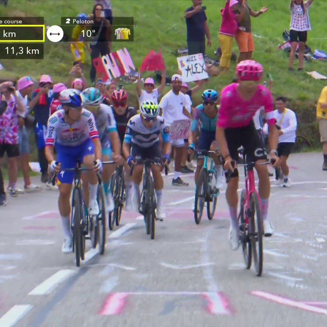 "POGACAR EN DIFFICULTÉ !" ... "Non, c'est une blague" : sacré Jacky Durand 😅 #LesRP #TDF2025