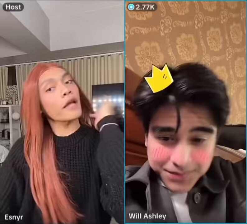 love story prediction of Will Ashley ft. Esnyr as the love reader. *ung reaction talaga sa 🦋 hahahha #WillAshley #Esnyr